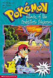 Front cover of Attack of the Prehistoric Pokémon by Tracey West