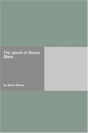 Front cover of The Jewel of Seven Stars by Bram Stoker