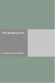 Cover of The Breaking Point by Mary Roberts Rinehart