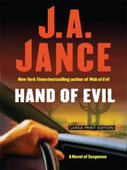 Front cover of Hand of evil by J. A. Jance