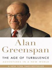 Front cover of The Age of Turbulence by Alan Greenspan