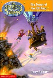 Front cover of The Tower of the Elf King by Tony Abbott