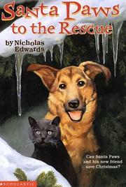 Front cover of Santa Paws to the rescue by Nicholas Edwards