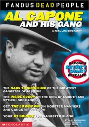 Front cover of Al Capone and His Gang (Famous Dead People) by Alan MacDonald