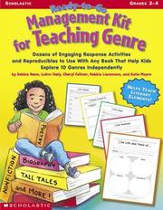 Front cover of Ready-To-Go Management Kit for Teaching Genre by Luann Feely Et Al