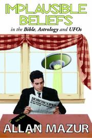 Cover of Implausible beliefs by Allan Mazur