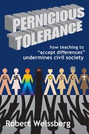 Cover of Pernicious tolerance by Robert Weissberg