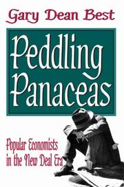 Cover of Peddling Panaceas by Gary Best