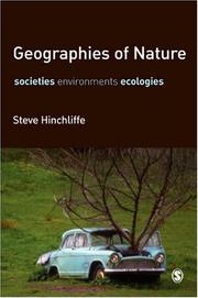 Front cover of Geographies of Nature by Steve Hinchliffe