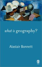 Front cover of What is Geography? by Alastair Bonnett