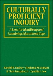 Front cover of Culturally proficient inquiry by Randall B. Lindsey