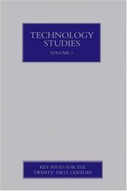 Front cover of Technology Studies (Key Issues for the 21st Century) by Rayvon David Fouche
