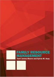 Cover of Family resource management by Tami James Moore