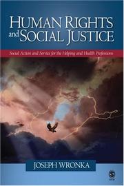 Front cover of Human Rights and Social Justice by Joseph Wronka