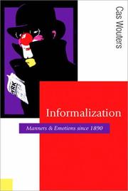 Cover of Informalization by Cas Wouters