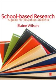 Cover of School-based Research by Elaine Wilson