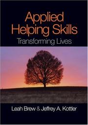 Cover of Applied Helping Skills by Jeffrey A. Kottler