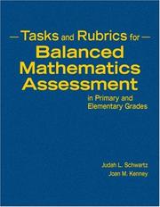 Cover of Tasks and rubrics for balanced mathematics assessment in primary and elementary grades by Judah L. Schwartz