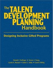Cover of The talent development planning handbook by Donald J. Treffinger