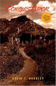 Cover of Conquistador by David Horsley