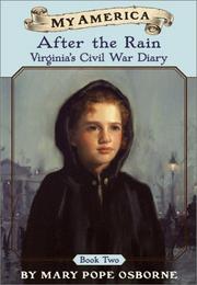Cover of After the rain by Mary Pope Osborne