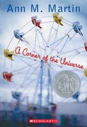 Front cover of A Corner of the Universe by Ann M. Martin