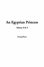 Cover of An Egyptian Princess by Georg Ebers