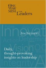 Cover of The One Year Mini for Leaders by Jim Seybert