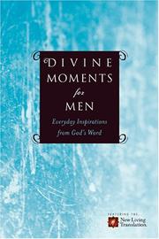 Cover of Divine moments for men by Beers, V. Gilbert