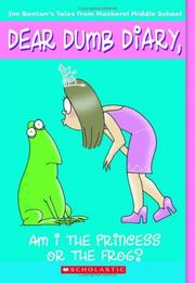 Front cover of Am I the Princess or the Frog? (Dear Dumb Diary #3) by Jim Benton