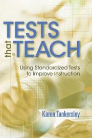 Front cover of Tests That Teach by Karen Tankersley
