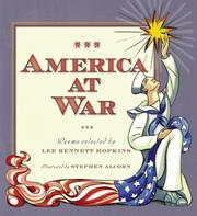 Front cover of America at war by Lee Bennett Hopkins
