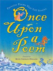 Cover of Once Upon A Poem by Kevin Crossley-Holland