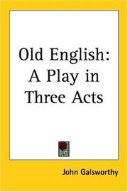 Front cover of Old English by John Galsworthy