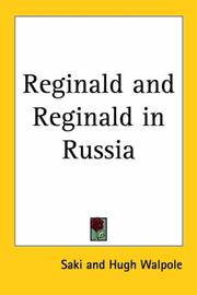 Front cover of Reginald And Reginald In Russia by Saki