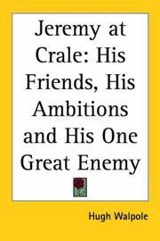 Front cover of Jeremy at Crale by Hugh Walpole