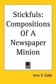 Cover of Stickfuls by Irvin S. Cobb