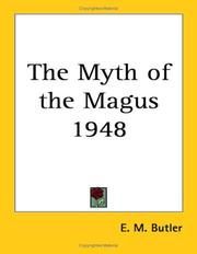 Cover of The Myth of the Magus by Eliza Marian Butler