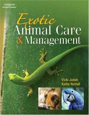 Front cover of Exotic animal care & management by Vicki Judah