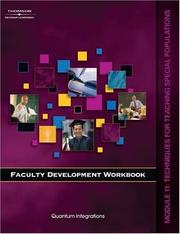 Cover of Faculty Development Companion Workbook Module 11: by Amy Solomon