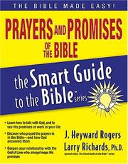 Front cover of Prayers and Promises of the Bible by J. Heyward Rogers