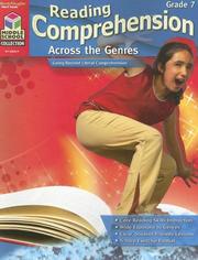 Cover of Reading Comprehension Across the Genres by Unknown