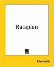 Cover of Rataplan by Ellen Velvin