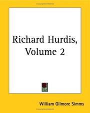 Cover of Richard Hurdis by William Gilmore Simms
