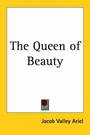 Front cover of The Queen of Beauty by Jacob Valley Ariel