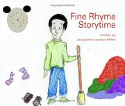 Front cover of Fine Rhyme Storytime by Jacqueline London-Miller
