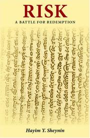 Front cover of Risk: a Battle for Redemption: a tragedy in prose and verse in two acts by Hayim Y. Sheynin