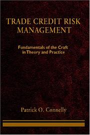 Front cover of Trade credit risk management by Patrick O. Connelly