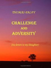 Cover of Challenge and Adversity by Thomas Palfy