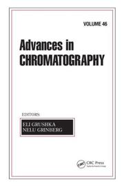 Front cover of Advances in chromatography by Eli Grushka